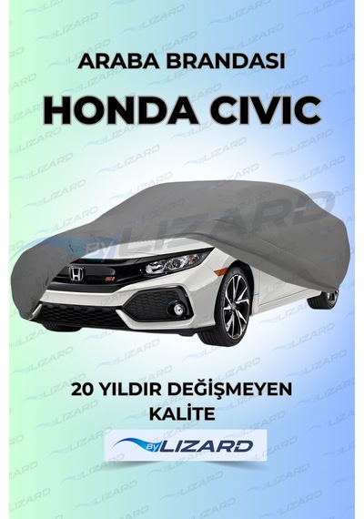 Honda Civic Sedan Uyumlu Lüks Araba Brandası Miflonlu Branda Oto Çadır Örtü