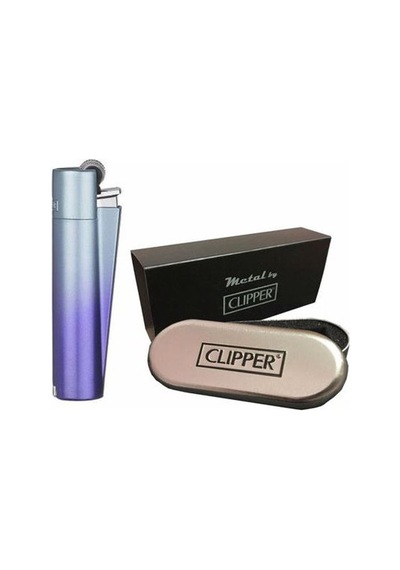 Kutulu Gazlı Metal Gövde Clipper Çakmak Sarı