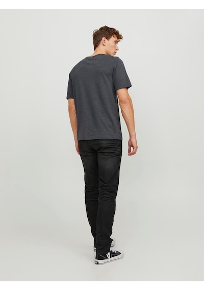 Jack & Jones Jjepaulos Tee Ss Crew Neck Noos Erkek T-shirt-27877-koyu Gri Koyu Gri Jack & Jones Jjepaulos Tee Ss Crew Neck Noos Erkek T-shirt-27877-koyu Gri Koyu Gri