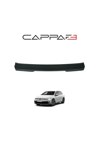 Volkswagen Golf 8 2021- Yılı Ve Sonrası Uyumlu Arka Tampon Eşiği Mat