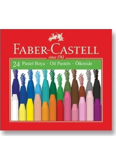 Karton Kutu Pastel Boya 24'lü 24 Renk