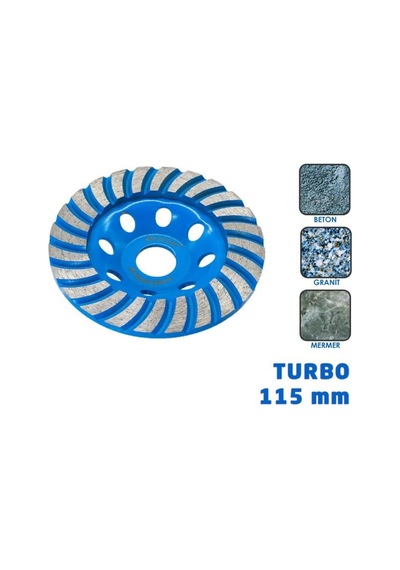 Master Elmas Yüzey Temizleme Turbo Disk 115mm 504905