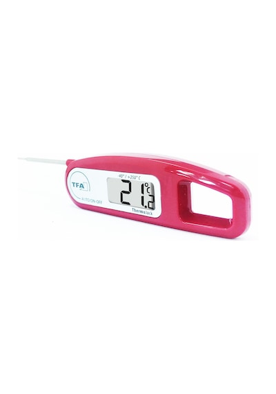 TFA Thermo Jack Katlanır Problu Dijital Termometre Bordo