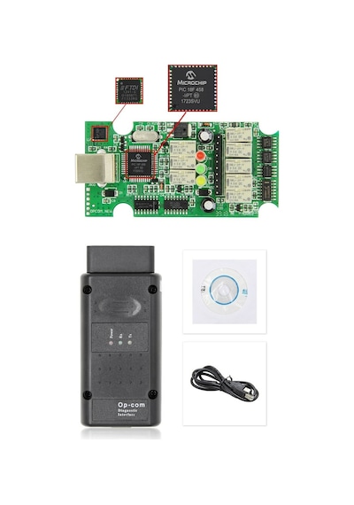 OPCOM OPEL İÇİN V1.70 OP-COM 2018 EN İYİ SÜRÜM V1.70PIC18F458çip