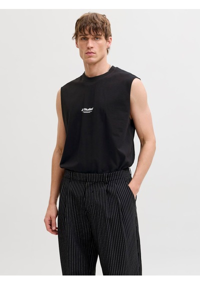 Jack & Jones Soho Erkek Siyah Atlet 12288001-b