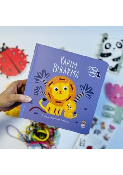 Yarım Bırakma - İpli Kitap 1 Seti İle 10 İpli Figür Eğlencesi