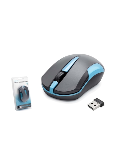 Hadron Hdx3407b Kablosuz Mouse 2.4 Ghz 1600 Dpı Mavi