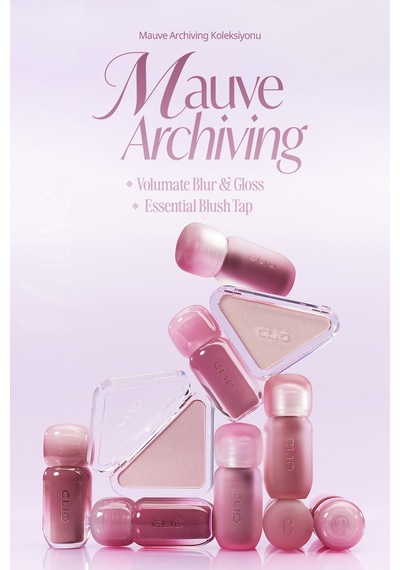 Katmanlanabilir Yumuşak Dokulu Kadife Bitişli Allık Clıo Essential Blush Tap M105 Mauve Lavender