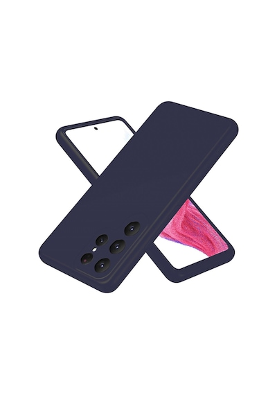 Samsung  Uyumlu - Galaxy S25 Ultra Kılıf First Silikon - Lacivert Çok Renkli