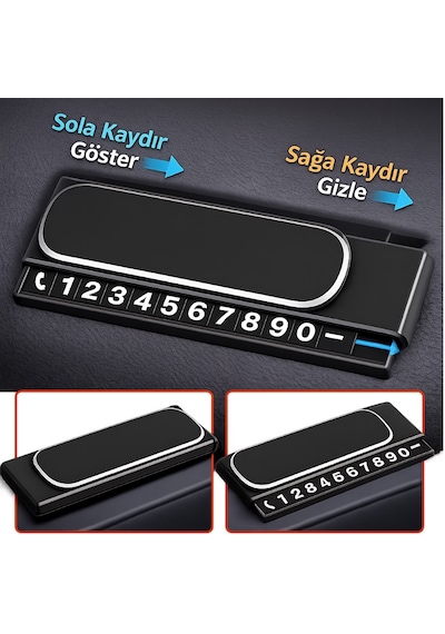 Kayar Kapaklı Torpido Üstü Fosforlu Numaratör 5286