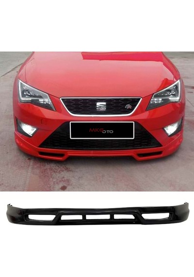 Seat Leon Mk3 Izgaralı Ön Ek Abs Plastik 2012 - 2016 Ön Karlık