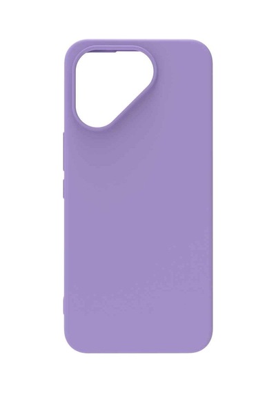 Tecno Pova 7 Pro Kılıf Kamera Korumalı Silikon Rubber Arka Kapak Lila
