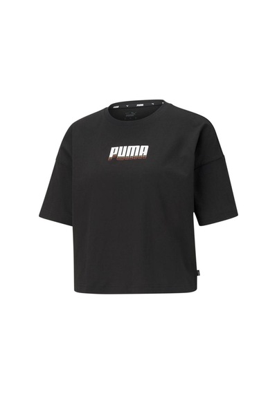 Puma Rebel Fashion Kadın Tişört Siyah