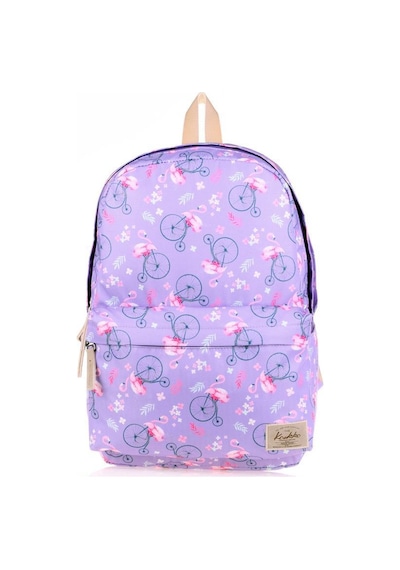 Kaukko Nature Sırt Çantası Lilac Flamingo K1474
