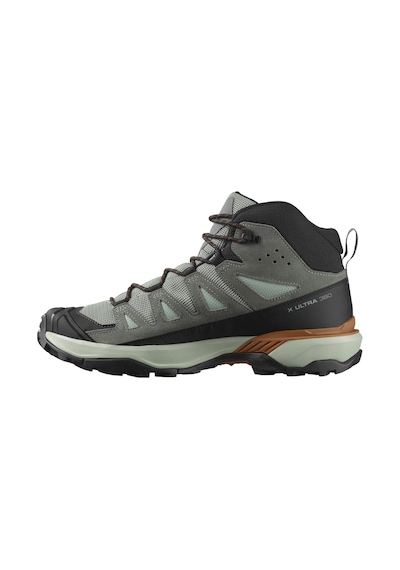 Salomon Salomon X Ultra 360 Leather Mid Gore-tex Erkek Gri Bot 8420 Gri