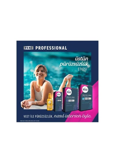 Tüy Dökücü Krem Professional Bacak Ve Vücut Bölgesi Tüm Cilt Tipleri 100 Ml