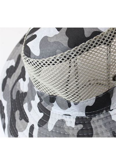 Kardelen Butik Denizli Sniper Camouflage Şapka 56-58 Cm Gri Gri