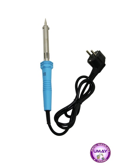 Profesyonel 60w 220v Lehim Makinesi Kalem Havya Seti Lehim Teli Ve Lehim Pastası Dahil