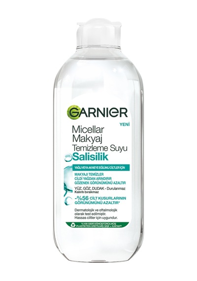 Garnier Salisilik Micellar Makyaj Temizleme Suyu 400 Ml 5 Adet