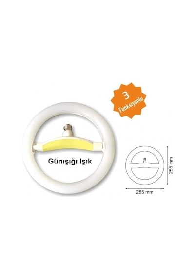 Bolled Simit Led Floresan Takımı 3 Kademeli Belirtilmemiş