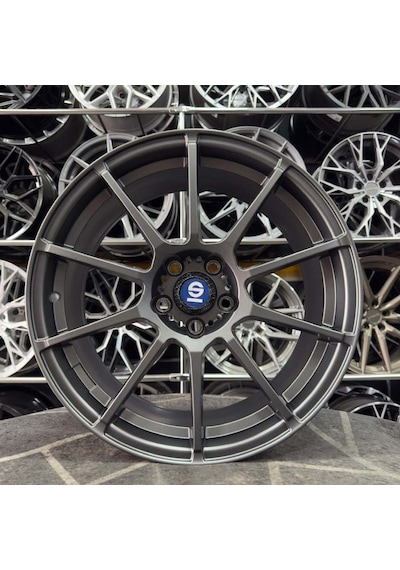 18 İnç 5x112 Sparco Asetto Gara Gun Metal Jant Modeli 4 Adet