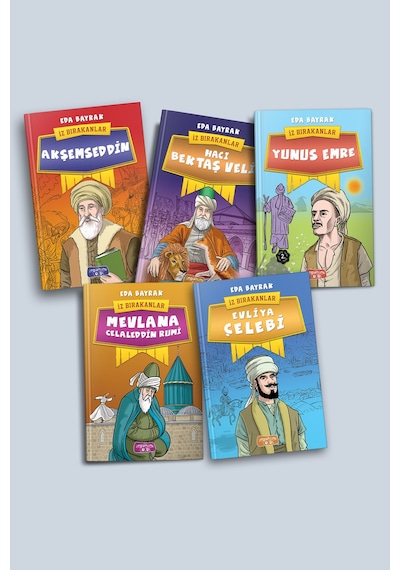 Tarihte İz Bırakanlar Seti 5 Kitap 7-9 Yaş N11.11912