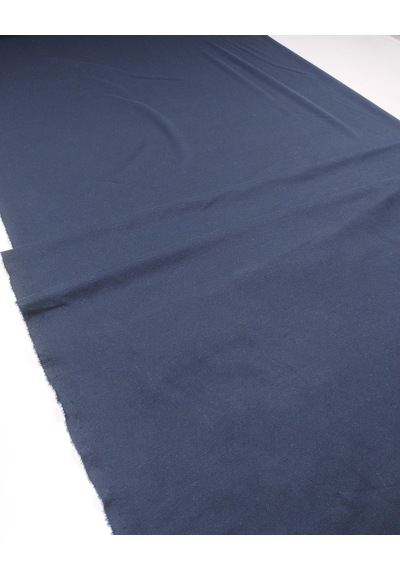 Lacivert İnterlok Penye Kumaş İnce Esnek Sıkı Örgülü Bluzluk & Elbiselik En: 145cm-11966