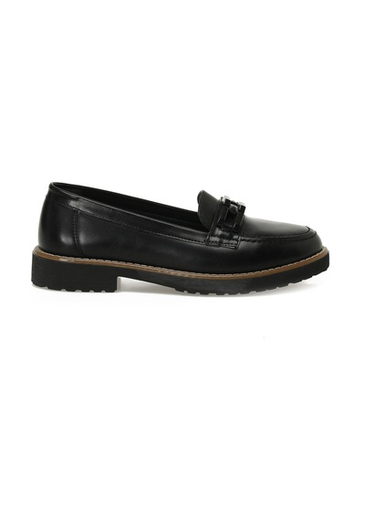 Polaris 324016.z 5pr Siyah Kadın Loafer 000000000102035865 Siyah