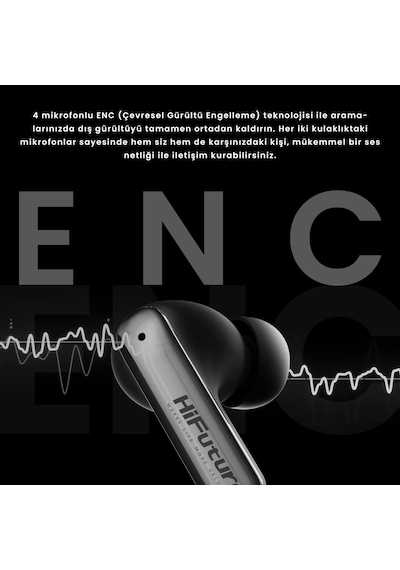 Hifuture Sonicair Bluetooth 5.4 Kulakiçi Kulaklık