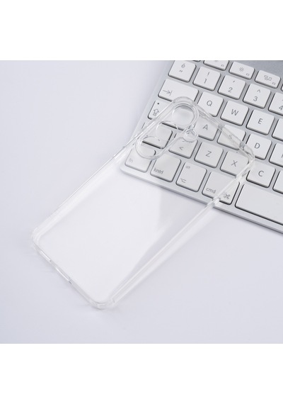 Samsung Galaxy Uyumlu S25 Kılıf 2mm Anti Shock Silikon Şeffaf