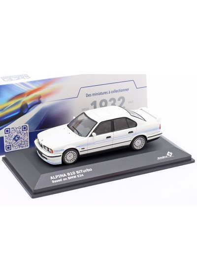 1:43 Ölçek Solido 1994 Bmw Alpina B10 E34 Diecast Metal Minyatür Model Araba 10cm