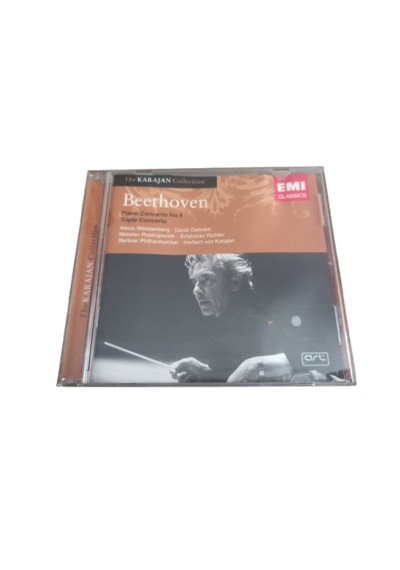 Beethoven Cd Pıano Concerto No.4 Trıple Concerto Karajan