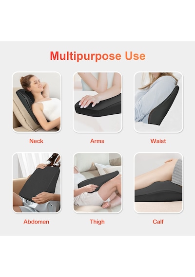 Boyun Sırt Ağrısı Giderici İçin Comfıer Boyun Sırt Masajı Isı İle Shiatsu Masajı, Sırt Boyun Ve Omuz İçin 3d Yoğurma Masajı, Erkekler İçin Hediye Olarak Masaj Yastığı Boyun Sırt Ağrısı Giderici İçin Comfıer Boyun Sırt Masajı Isı İle Shiatsu Masajı, Sırt Boyun Ve Omuz İçin 3d Yoğurma Masajı, Erkekler İçin Hediye Olarak Masaj Yastığı