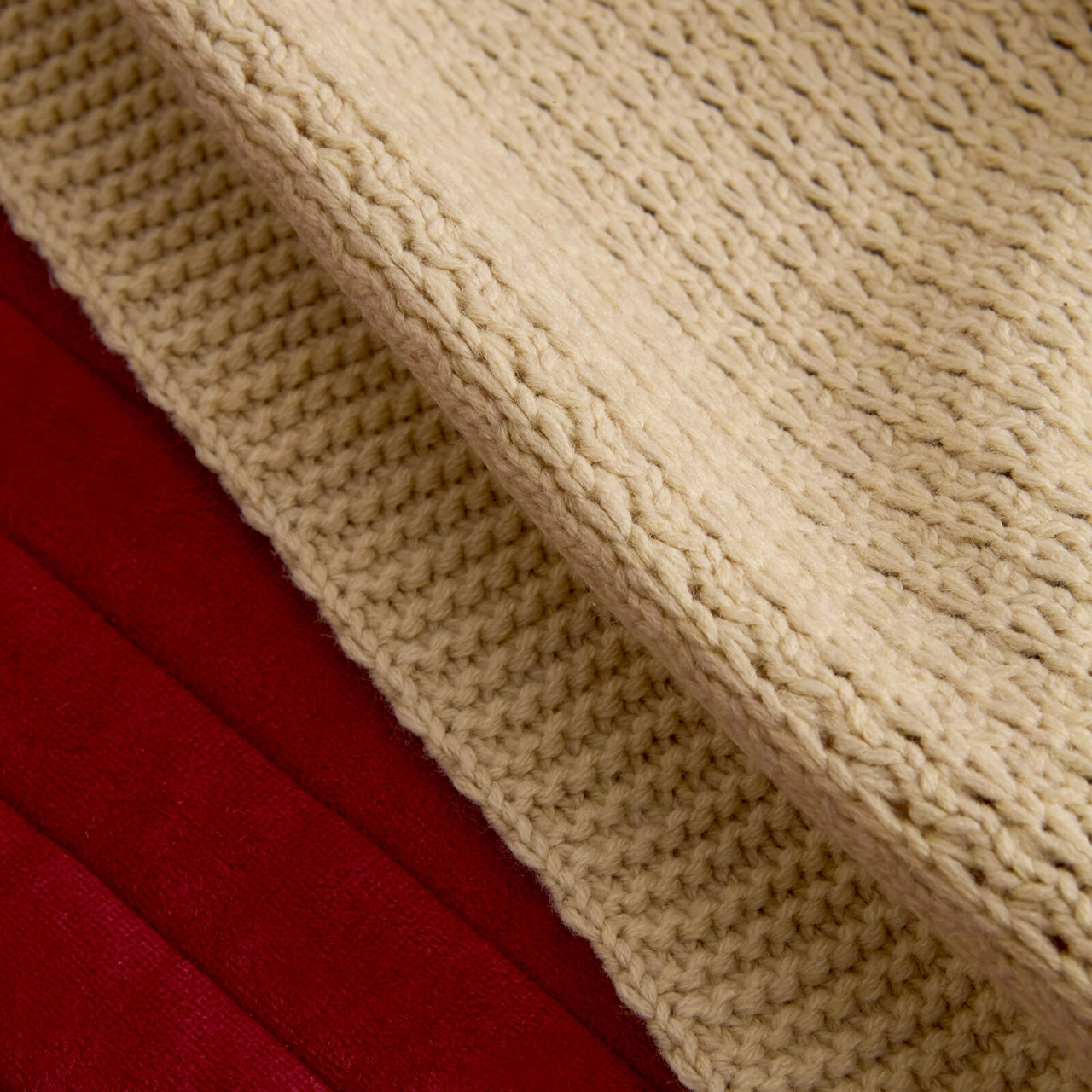 Karaca Home Lorea Çift Kişilik Nakışlı Winter Set Kırmızı