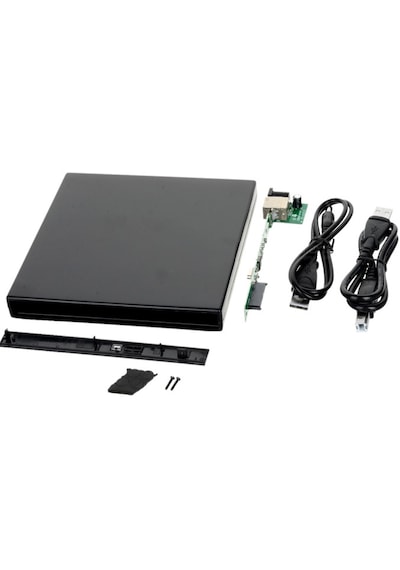 Alfais 5115 Usb Sata 12.7mm Dvd Rw Writer Ssd External Harici Caddy Kutu