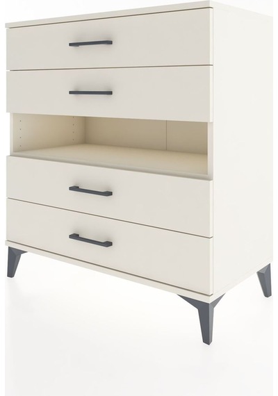 Hyperion Şifonyer Tek Raflı 4 Çekmeceli 88x44x96 Aytaşı-aytaşı Aytası