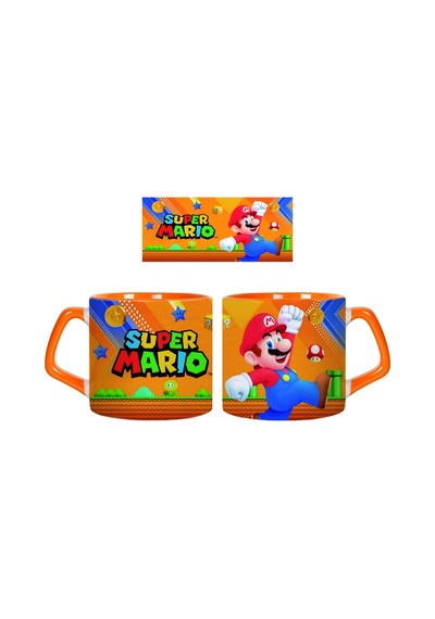 Süper Mario Kupa Bardak Tek Adet 0472 Çok Renkli