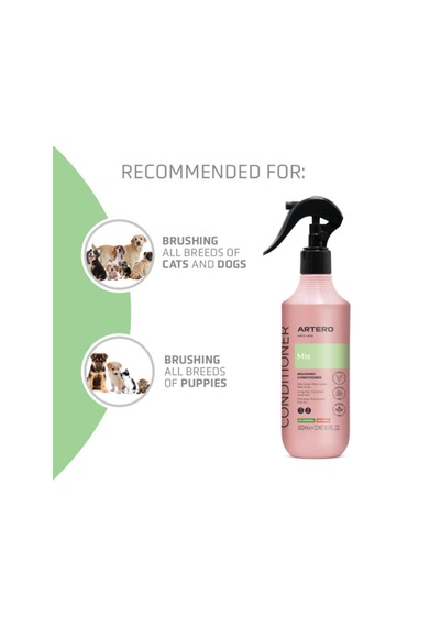 Artero Mix Kıtık Açıcı Durulamasız Köpek Ve Kedi Spreyi 300 Ml