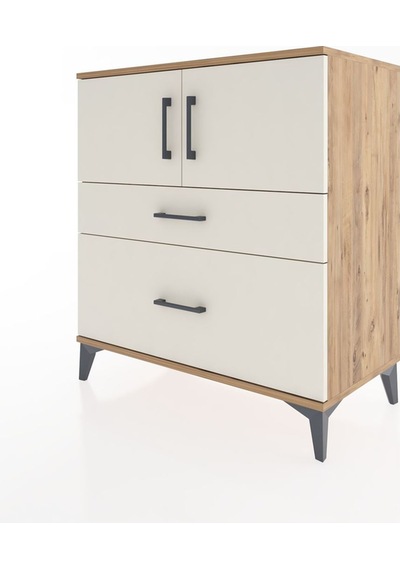 Hyperion Şifonyer 2 Raflı 2 Çekmeceli 2 Kapaklı 88x44x96 Çam-... Çam Hyperion Şifonyer 2 Raflı 2 Çekmeceli 2 Kapaklı 88x44x96 Çam-... Çam