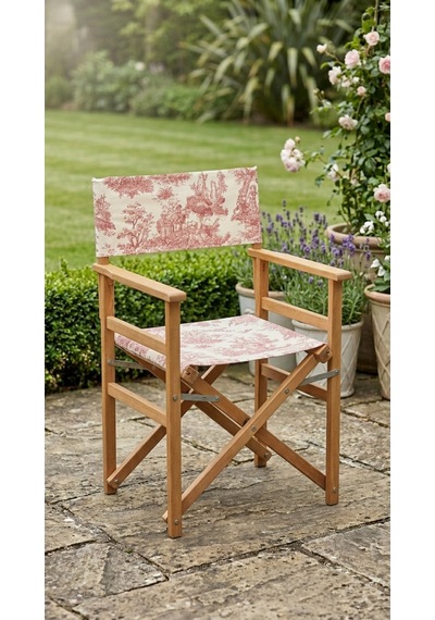 Toile Burgundy Katlanabilir Sandalye Çok Renkli
