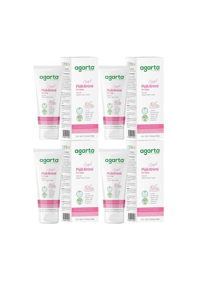 Agarta Doğal Pişik Kremi 100ml 4 Lü Set