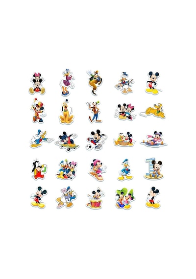 Mavi Mickey Mouse Miki Fare Laptop Notebook Tablet Sticker Seti