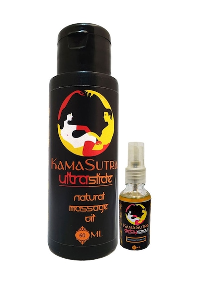 Kamasutraerotik 60 Ml Erotikmasaj Yağı Yanında 30 Ml Geciktiricisprey