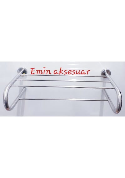 Paslanmaz Raf Havluluk Mat Krom