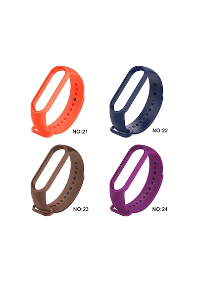 Xiaomi Mi Band 5 Kordon Mi Band 5 Kayış Jel Liquid Silikon Kordon
