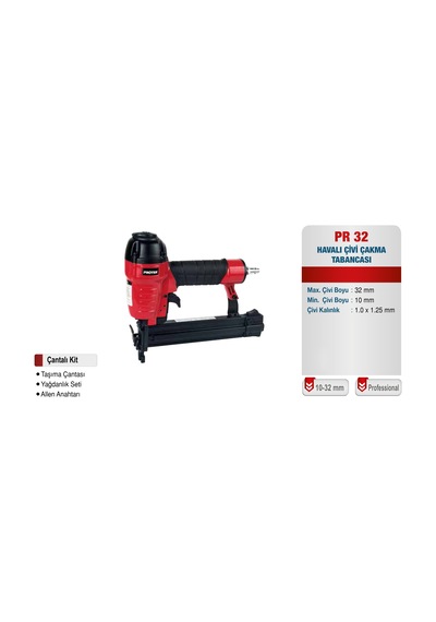 Proter Pr 32 Havalı Çivi Çakma Tabancası