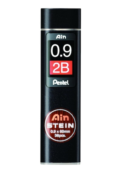 Pentel Mürekkep Kalemi Mekanik Kurşun Kalem Çekirdek Ain Mürekkep Kalem Dolum Karl Stein Politikacı 0,9 Mm 2b C279 2b '2'li Set'