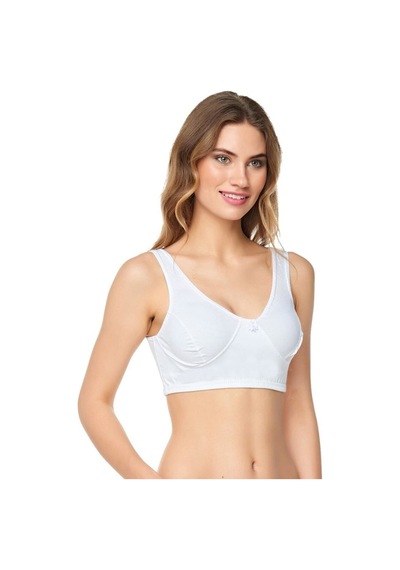 Essaiçgiyim 3'lü 6'lı 12'li Paket Gümüş 3049 Penye Bayan Body Sütyen - 457325646