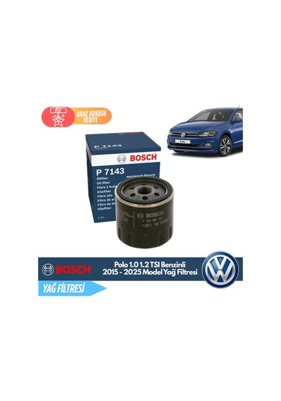 Volkswagen Polo 1.0 1.2 Tsı Benzinli Yağ Filtresi