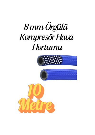 10 Metre Kompresör Hava Hortumu 8 Mm Termo Hortum Mavi Thermo Hortum Basınca Dayanıklı Hortum 10 Metre Kompresör Hava Hortumu 8 Mm Termo Hortum Mavi Thermo Hortum Basınca Dayanıklı Hortum